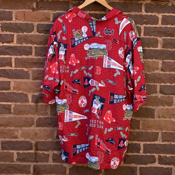 📌 NWT MLB Reyn Spooner Red Sox Shirt - Picture 6 of 6